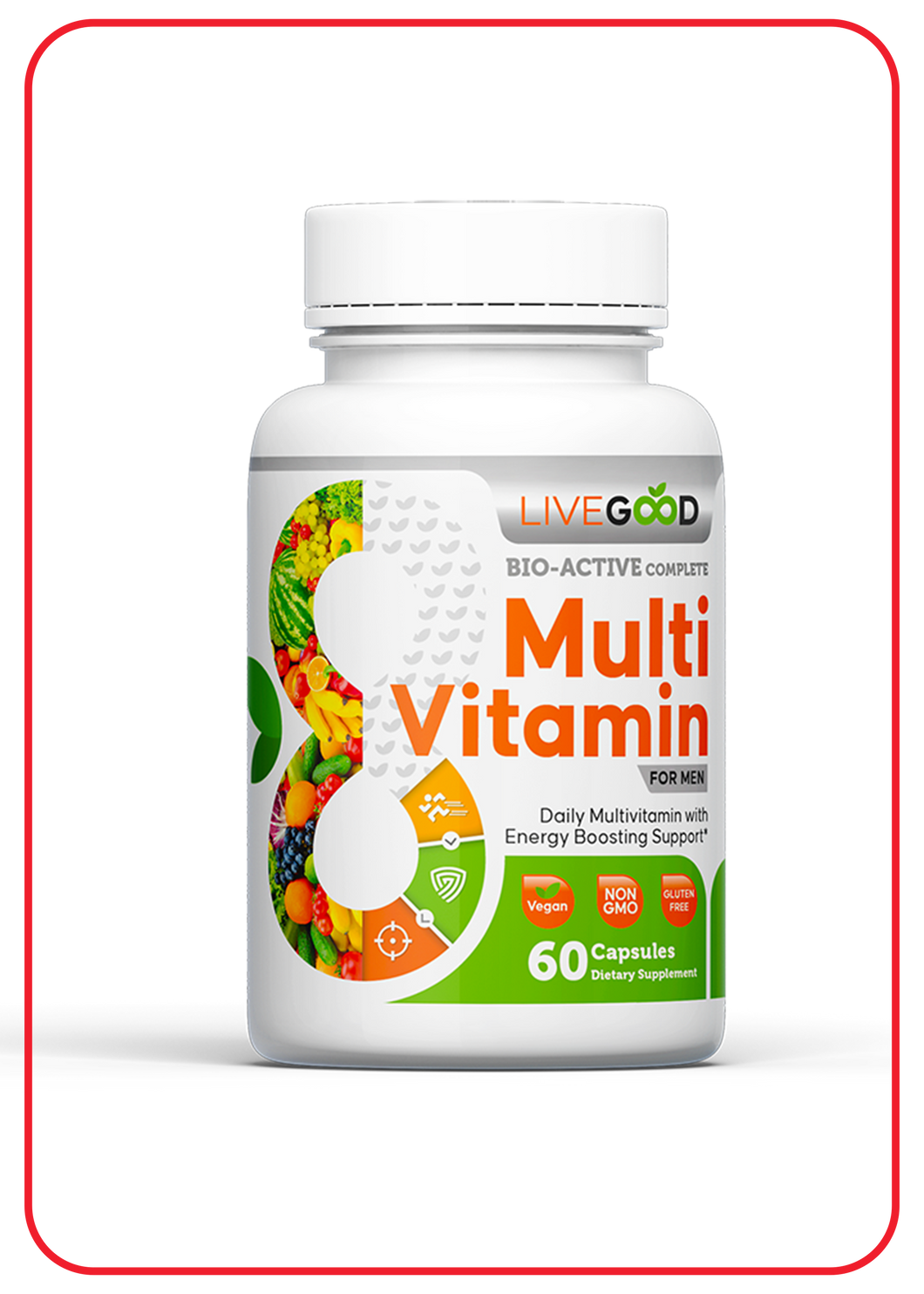 Bio-Active Complete Multi-Vitamin For Men